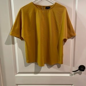 Who What Wear Mustard Yellow top